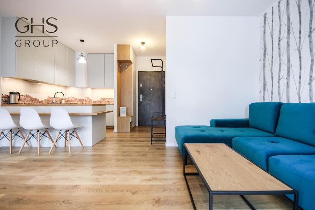 Apartament W Budynku Nad Wisla, Barska 69 Cracovia Esterno foto